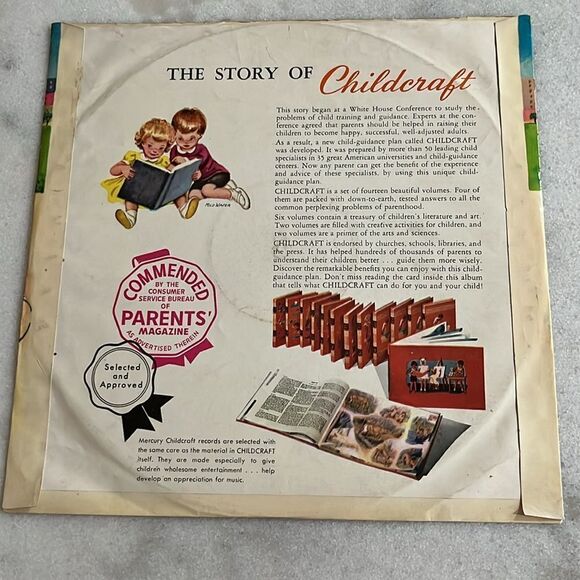 Mercury Childcraft RARE RED Promotional 78 Side Walk Songs 1954 - Picture 4 of 7